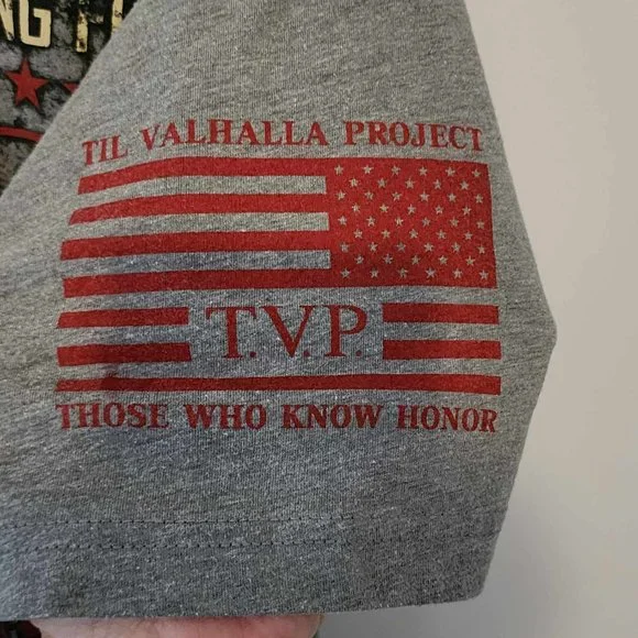 EUC Til Valhalla Elite Member T-Shirt DEFEND - Picture 3 of 4